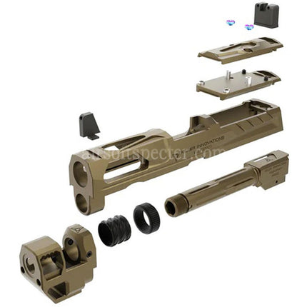 PTS Killer Innovations Velocity V1 Conversion Kit Suitable For VFC SIG AIR P320 M18 X-Carry Series GBB Pistols