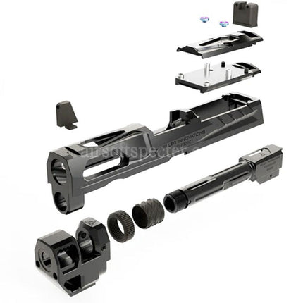 PTS Killer Innovations Velocity V1 Conversion Kit Suitable For VFC SIG AIR P320 M18 X-Carry Series GBB Pistols