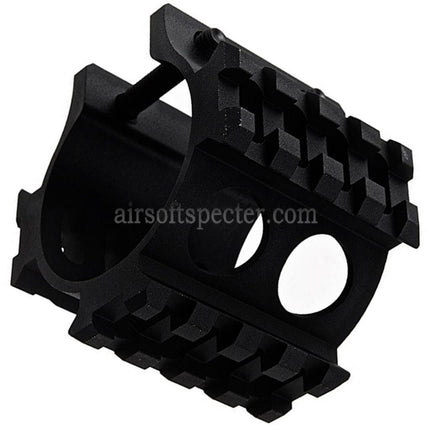 LCT 45mm Suppressor Rail For LCT AS VAL VSS Series AEG Rifles Airsoft Black