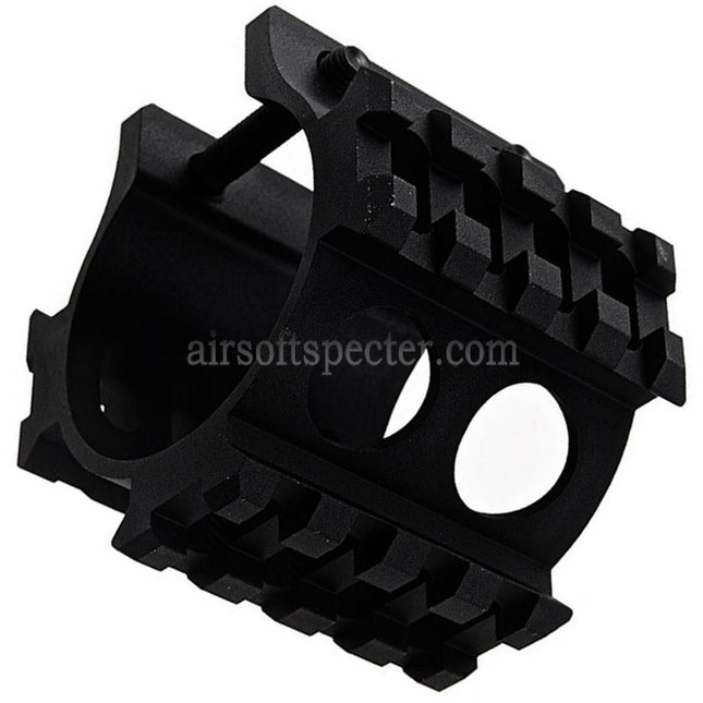 LCT 45mm Suppressor Rail For LCT AS VAL VSS Series AEG Rifles Airsoft Black