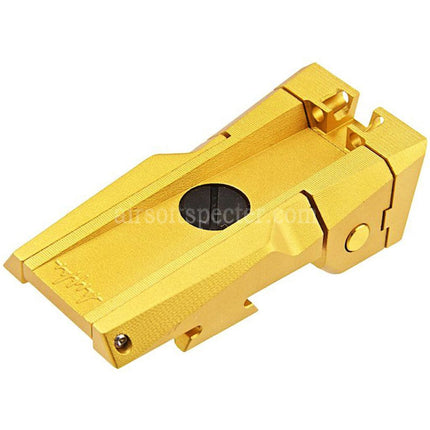 Dr. Black CNC Aluminum Fiber Optic Rear Sight For Tokyo Marui Hi-Capa 5.1 Series GBB Pistols Airsoft
