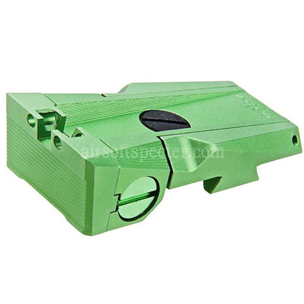 Dr. Black CNC Aluminum Fiber Optic Rear Sight For Tokyo Marui Hi-Capa 5.1 Series GBB Pistols Airsoft