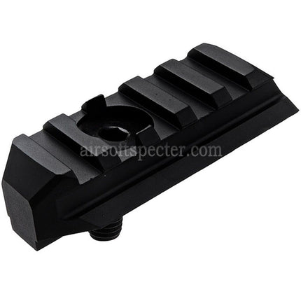 VFC CNC Aluminum M1913 20mm Picatinny Rail Stock Adaptor For VFC Cybergun FN FNC GBB Rifles Airsoft Black
