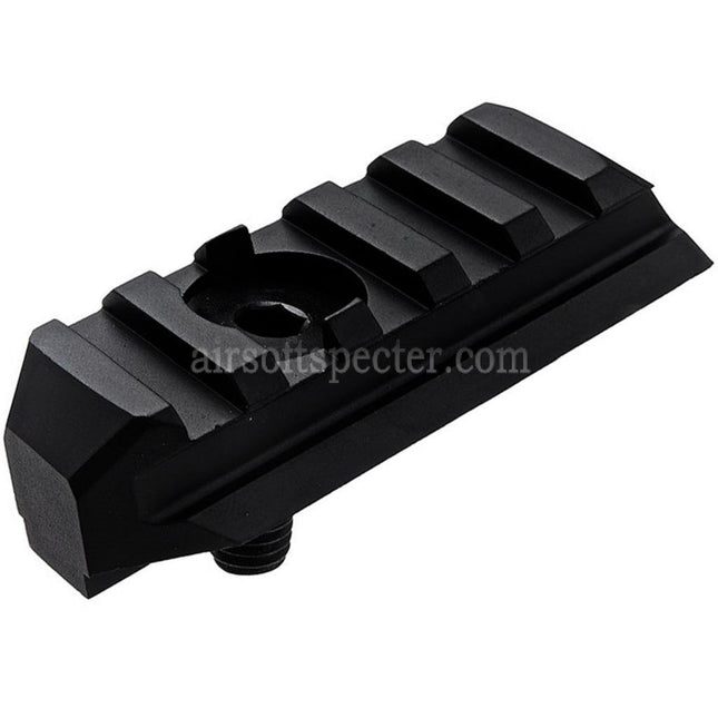 VFC CNC Aluminum M1913 20mm Picatinny Rail Stock Adaptor For VFC Cybergun FN FNC GBB Rifles Airsoft Black