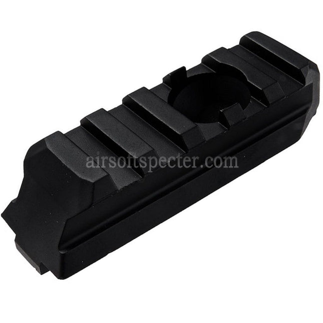 VFC CNC Aluminum M1913 20mm Picatinny Rail Stock Adaptor For VFC Cybergun FN FNC GBB Rifles Airsoft Black