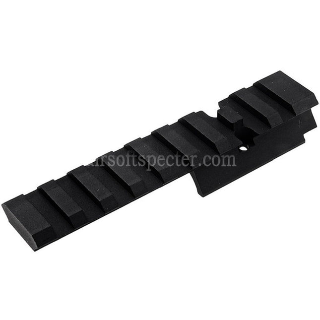 Novritsch 100mm 9-Slots Optic Picatinny Rail For SSP5 (6 Version) GBB Pistols Airsoft Black