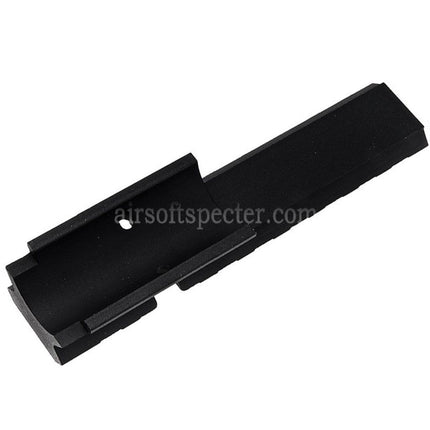 Novritsch Rail Picatinny Optique 9 Emplacements 100mm Pour Pistolets Airsoft GBB SSP5 (Version 6) Noir