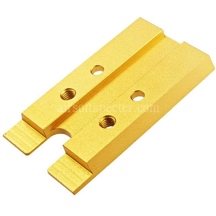 Novritsch CNC Aluminum Premium Red Dot Plate For VT RMR Mounting Footprint Novritsch SSP5 Series GBB Pistols Airsoft