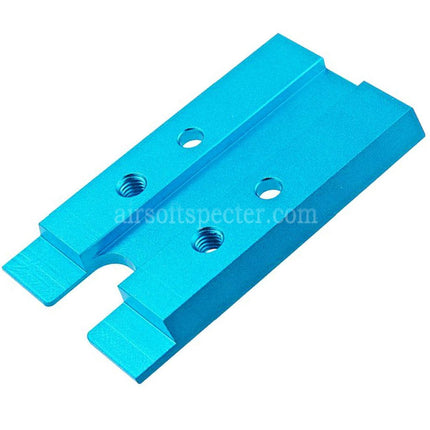 Novritsch CNC Aluminum Premium Red Dot Plate For VT RMR Mounting Footprint Novritsch SSP5 Series GBB Pistols Airsoft