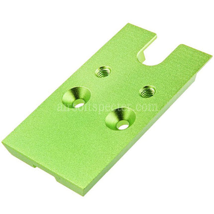 Novritsch CNC Aluminum Premium Red Dot Plate For VT RMR Mounting Footprint Novritsch SSP5 Series GBB Pistols Airsoft