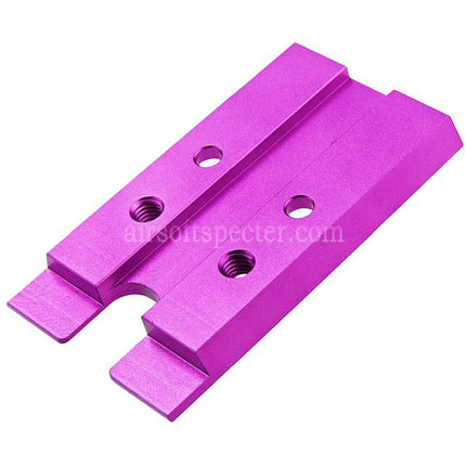 Novritsch CNC Aluminum Premium Red Dot Plate For VT RMR Mounting Footprint Novritsch SSP5 Series GBB Pistols Airsoft