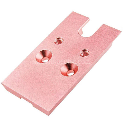 Novritsch CNC Aluminum Premium Red Dot Plate For VT RMR Mounting Footprint Novritsch SSP5 Series GBB Pistols Airsoft