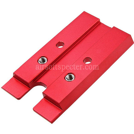 Novritsch CNC Aluminum Premium Red Dot Plate For VT RMR Mounting Footprint Novritsch SSP5 Series GBB Pistols Airsoft