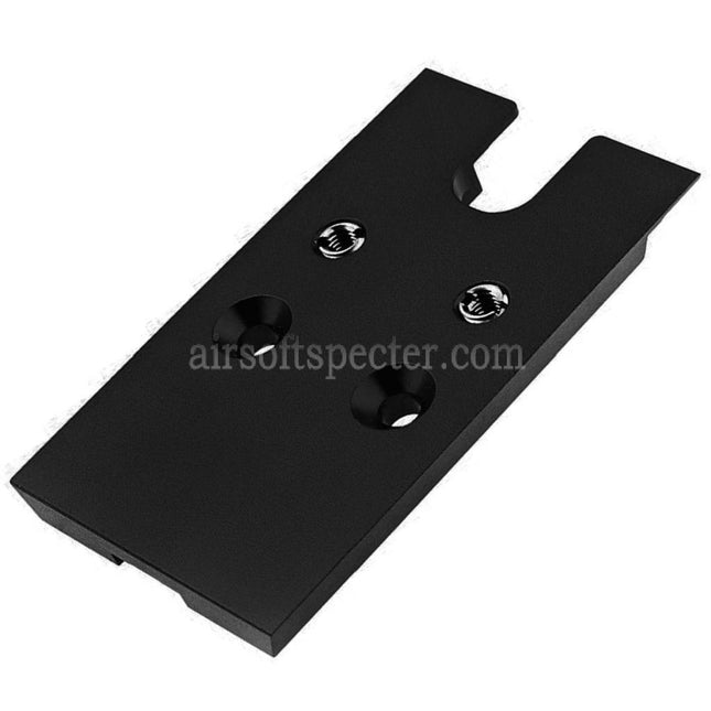 Novritsch CNC Aluminum Premium Red Dot Plate For VT RMR Mounting Footprint Novritsch SSP5 Series GBB Pistols Airsoft