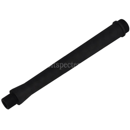 BBT 170mm CNC Steel Outer Barrel -14mm CCW Counter-clockwise Thread For VFC FN M249 Series GBB SMG Rifles Airsoft Black