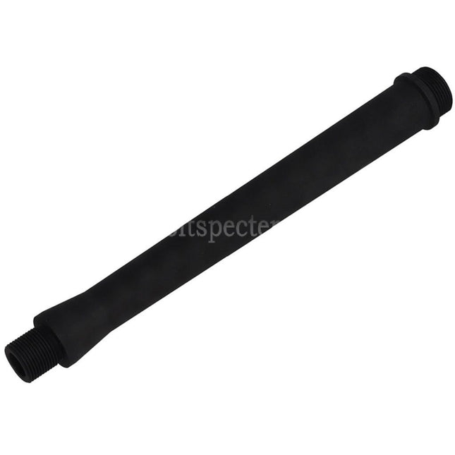 BBT 170mm CNC Steel Outer Barrel -14mm CCW Counter-clockwise Thread For VFC FN M249 Series GBB SMG Rifles Airsoft Black