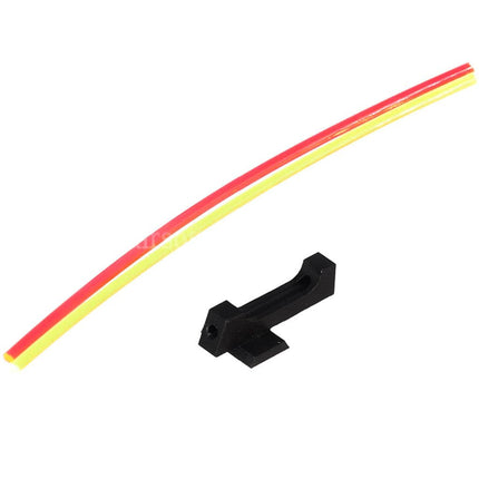 BBT Viseur avant en fibre optique en aluminium pour pistolets Airsoft GBB Tokyo Marui Hi-Capa Series