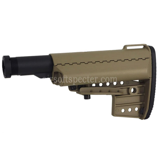 CYMA VLT Clubfoot 5-Positions Retractable Stock with Buffer Tube For M4 M16 Series AEG Rifles Airsoft