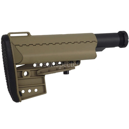 CYMA VLT Clubfoot 5-Positions Retractable Stock with Buffer Tube For M4 M16 Series AEG Rifles Airsoft