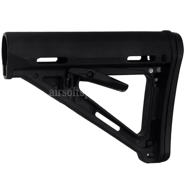 E&C MOE Style Retractable Stock For M4 M16 Series AEG Rifles Airsoft Black