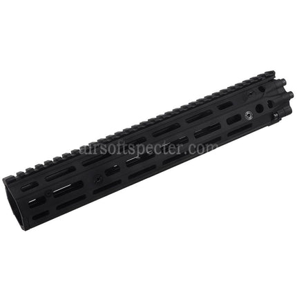 CYMA EMG Daniel Defense Licensed CNC Aluminum 12.5 Inches Free Float M-LOK RIS III Handguard Rail System For M4 M16 Series AEG Rifles Airsoft