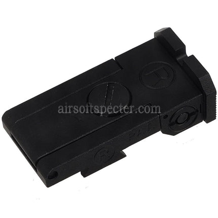 5KU CNC Aluminum Bo-Mar Style Rear Sight For WE (WE-TECH) Tokyo Marui Hi-Capa Series GBB Pistols Airsoft