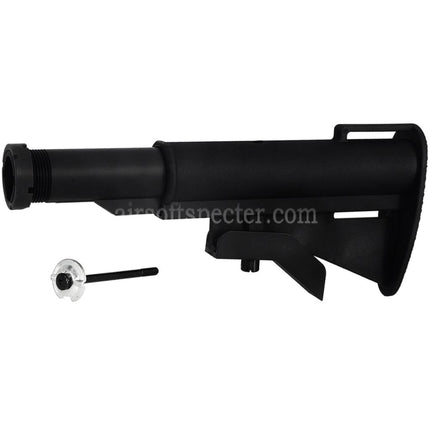 CYMA M733 Style Retractable Stock with 2-Positions Tube For M4 M16 Series AEG Rifles Airsoft Black