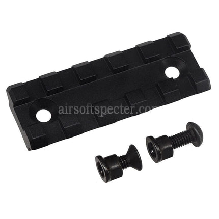 5KU 5-Slots Aluminum Rail Section For AK Vezhlivyy Strelok VS Style Keymod Handguard System Black