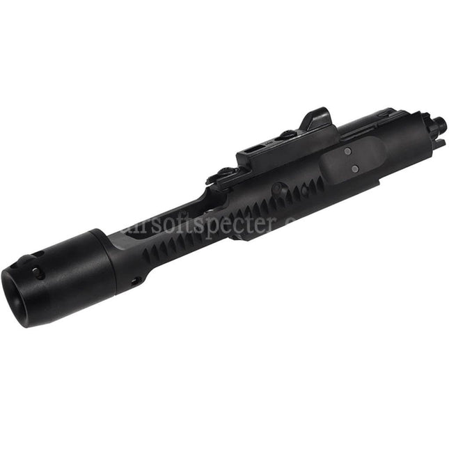 Guns Modify GM CNC Stainless Steel AR Style Complete Bolt Carrier Set For HA GM Tokyo Marui M4 MWS Series GBB Rifles Airsoft Black