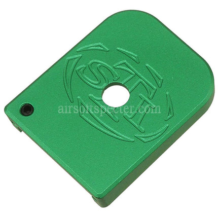 5KU Aluminum STI Style Skinny Magazine Base Plate For WE (WE-TECH) Tokyo Marui Hi-Capa Series GBB Pistols Magazine