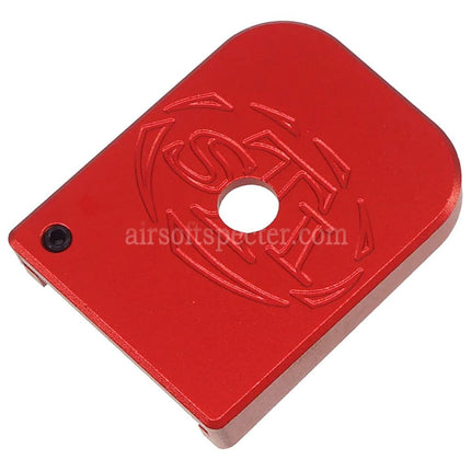 5KU Aluminum STI Style Skinny Magazine Base Plate For WE (WE-TECH) Tokyo Marui Hi-Capa Series GBB Pistols Magazine