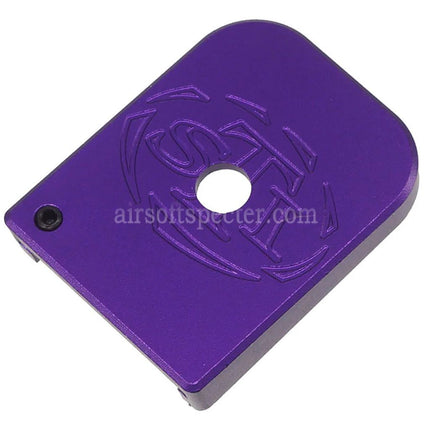 5KU Aluminum STI Style Skinny Magazine Base Plate For WE (WE-TECH) Tokyo Marui Hi-Capa Series GBB Pistols Magazine