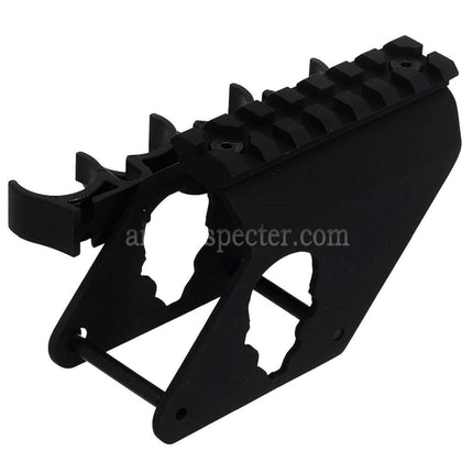 APS 7-Slots 20mm Top Rail Scope Mount with 4x Cartridge Shell Holder For APS CAM870 Series Shotgun Airsoft