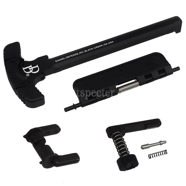 CYMA CGS Daniel Defense CNC Enhanced Combo Set Pièces de récepteur pour fusils GBB Airsoft CYMA CGS M4 Series Noir