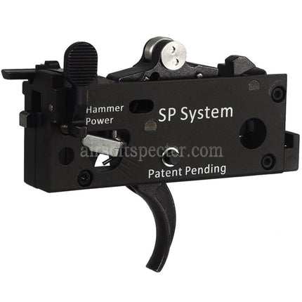 CYMA CGS Adjustable Upgraded Light Trigger Pull Complete Trigger Box For CYMA CGS M4 Series GBB Rifles Airsoft Black
