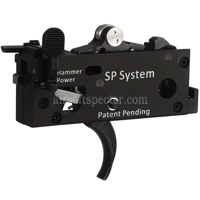 CYMA CGS Adjustable Upgraded Light Trigger Pull Complete Trigger Box For CYMA CGS M4 Series GBB Rifles Airsoft Black