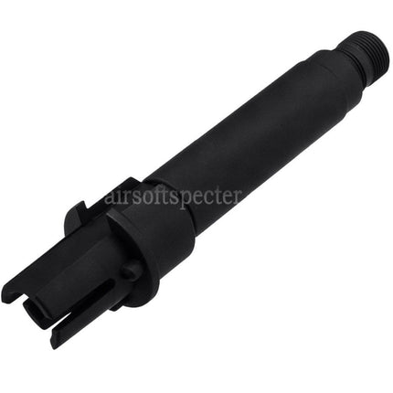 APS 4 Inches Evolution Tech 8.0 M-Lok Tactical Handguard Rail System with Inner Outer Barrel For APS ASR Tokyo Marui M4 Series AEG Upper Receiver Airsoft