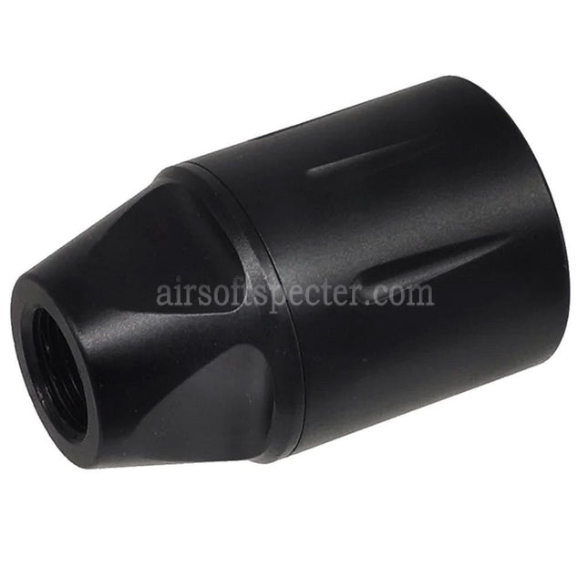 CYMA Synergy Linear Hybrid Comp Muzzle Brake Flash Hider -14mm CCW Counter-Clockwise Thread