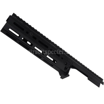 5KU 340mm MK3 Monolithic 1913 20mm M-LOK Top Handguard Rail System Set For CYMA AK105 AKM AK Series AEG Rifles Airsoft Black