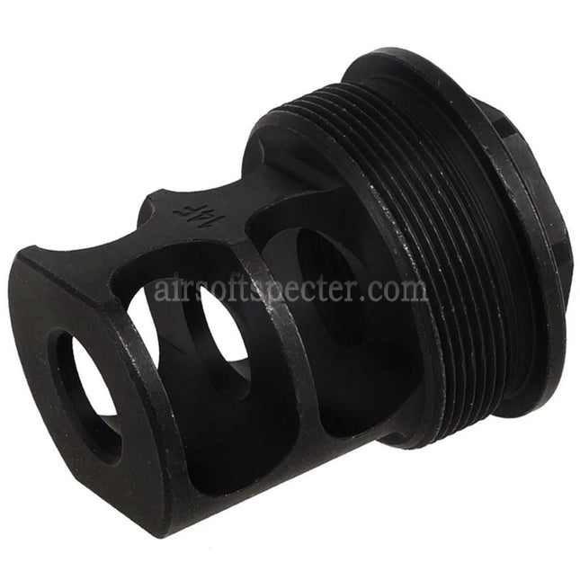 5KU 40mm RRD-2C X20 Muzzle Brake Flash Hider -14mm CCW Counter-Clockwise Thread