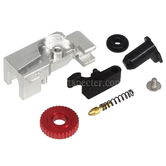 Guns Modify GM CNC Aluminum High Performance Complete Hop-Up Adjuster Set Suitable For Tokyo Marui MWS M4 Series GBB Rifles