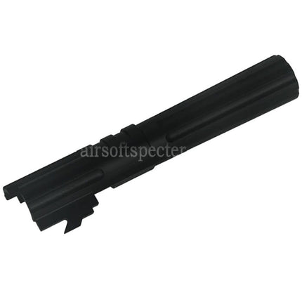 5KU 4.3 Inches CNC Aluminium Outer Barrel +11mm CW Suitable For Armorer Works AW WE-TECH Tokyo Marui Hi-Capa 4.3 Series GBB Pistols Airsoft