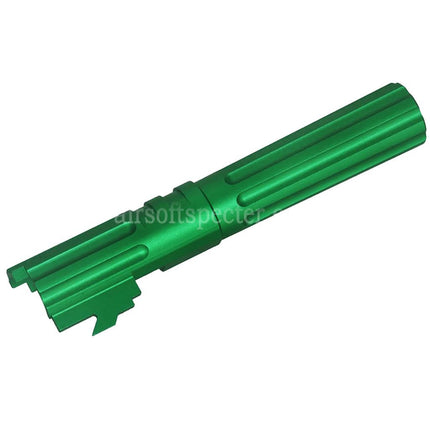 5KU 4.3 Inches CNC Aluminium Outer Barrel +11mm CW Suitable For Armorer Works AW WE-TECH Tokyo Marui Hi-Capa 4.3 Series GBB Pistols Airsoft