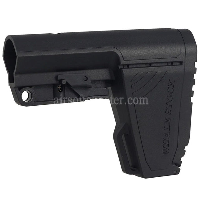 CYMA Large Storage Compartment Short Version WHALE Adjustable Stock Suitable For M4 M16 Series AEG Rifles Airsoft