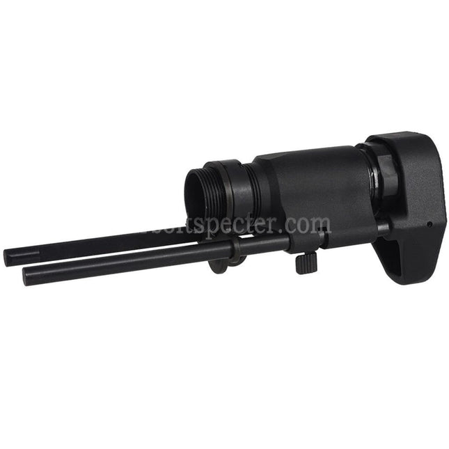 CYMA HK416C Style Compact Carbine Retractable Stock Suitable For CYMA CGS Tokyo Marui M4 Series MWS GBB Rifles Airsoft Black