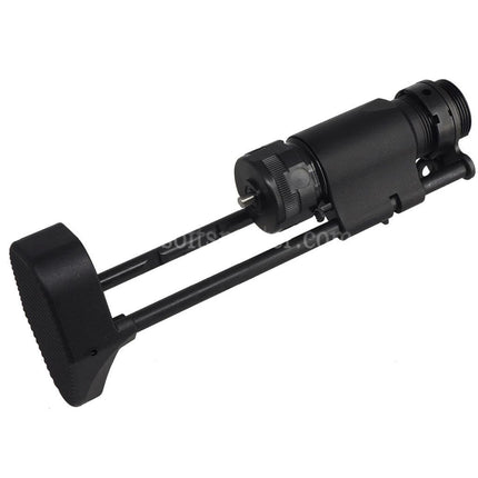 CYMA HK416C Style Compact Carbine Retractable Stock Suitable For CYMA CGS Tokyo Marui M4 Series MWS GBB Rifles Airsoft Black