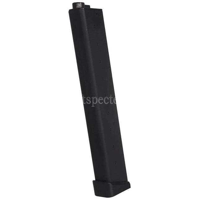 WELL PRO 100rd Polymer Mid-Cap Magazine Suitable For WE01A ARP9 Series AEG Rifles Airsoft Black