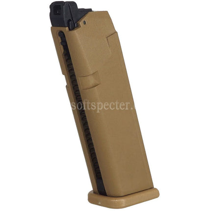 ARMY ARMAMENT 24rd Gas Magazine Suitable For G19X G19 G23 G26 Series GBB Pistols Airsoft Tan