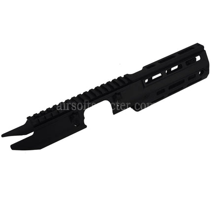 5KU 350mm Monolithic M-LOK Handguard Rail System Set For Tokyo Marui Next Gen. MP5 AEG / VFC MP5 GBB Rifles Airsoft Black