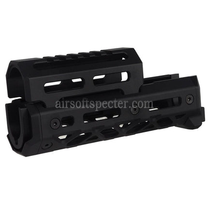 5KU KPYK CRC 1U040 Style 158mm M-LOK Upper Lower Handguard Rail System For GHK AKM AK74 AK105 Series GBB Rifles Airsoft